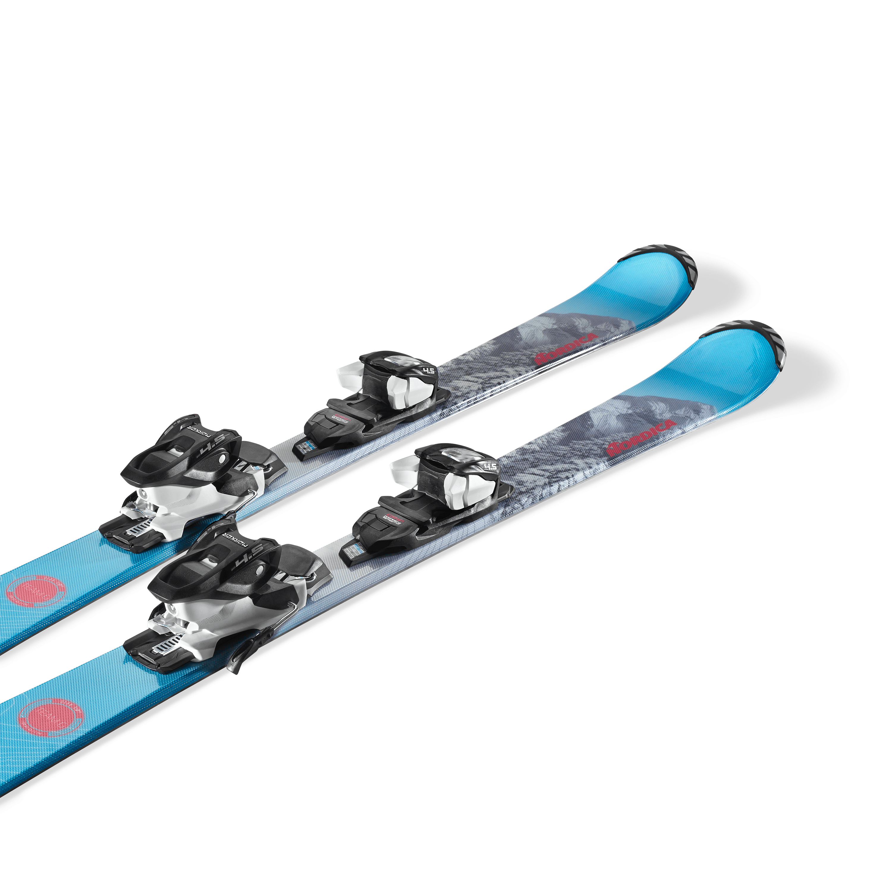 Picture of the Nordica Team g fdt (110-140) skis.